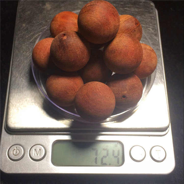 极速非洲小叶紫檀散珠原木半成y品血檀老料毛坯珠DIY手串佛珠木料