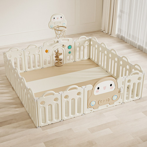 极速宝宝围栏防护栏m婴儿室内家用游戏围栏儿童地上栅栏安全爬行