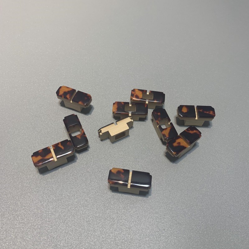新品鸟笼配件绣眼笼镶头南笼w亮笼板杯耳赛璐珞杯把鸟食罐三丝明图片