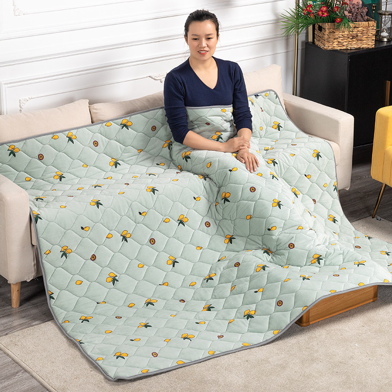 极速烤火被子g烤火罩电烤炉罩火桶烤火箱被子长方形家用加厚火箱