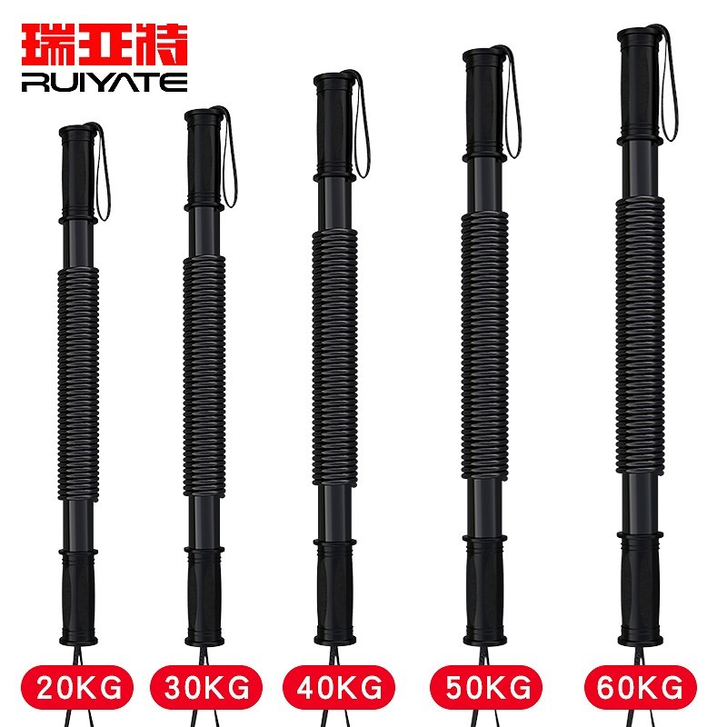 速发臂力器0训公斤50握力棒健身器材家用0练压力弹簧棍拉臂力棒4