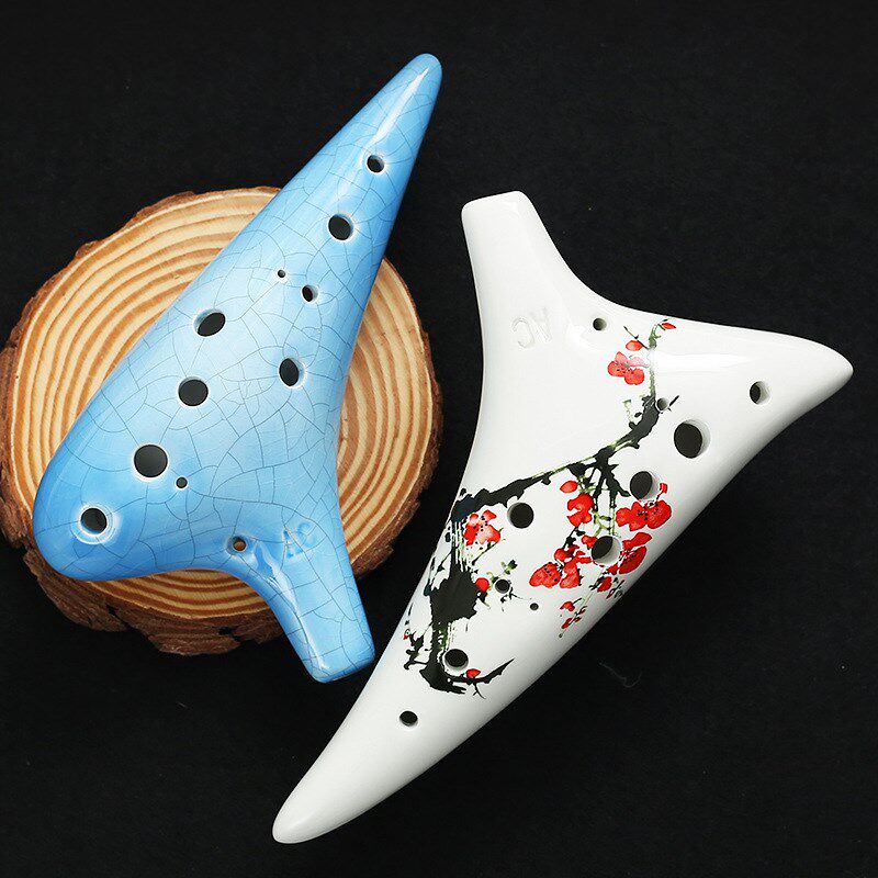 速发12孔陶笛调儿C中初学者十二孔AC专业小学生入门音童淘笛陶迪