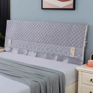 速发靠背枕牀牀加和头罩套装罩厚通用型铁牀架可爱拆洗木头弹性全