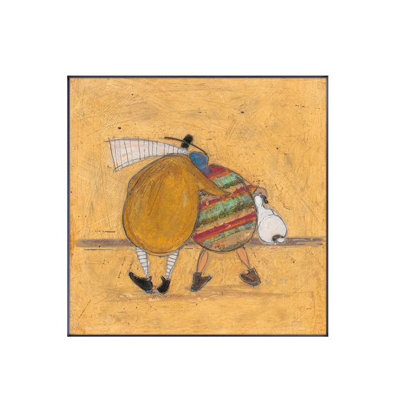 速发客厅沙发背景墙装饰画复古文艺餐厅壁画卧室床头儿童房正方形图片