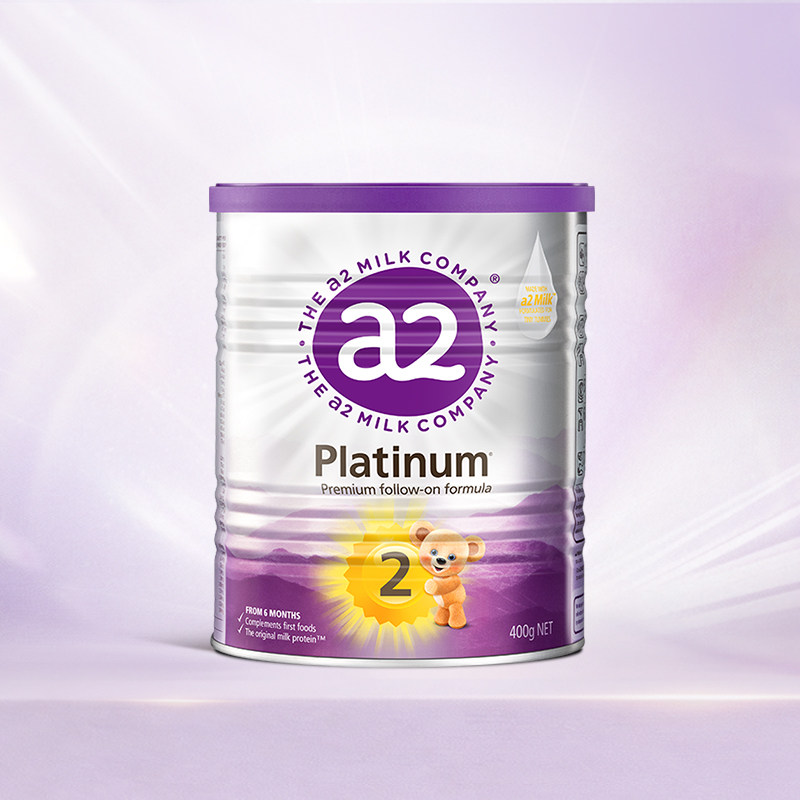 【新客试用】a2奶粉2段6-12月婴幼儿新西兰营养配方奶粉400g
