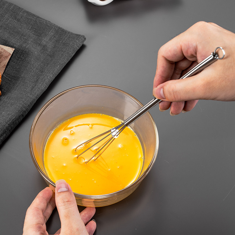 速发手动迷你小打蛋器04不锈的搅鸡蛋神手器持家用钢搅拌棒烘焙蛋