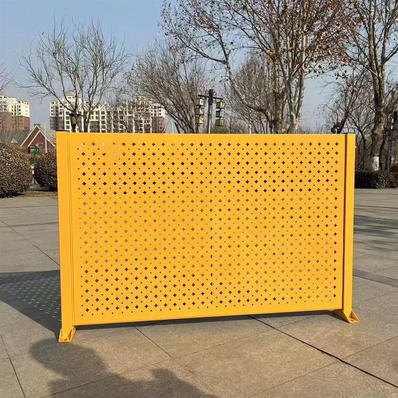 速发工地围挡市政工程道路护栏绿色铁皮挡板机网厂备隔离器设家优