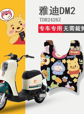 速发电于DM2/DM6电动车脚垫T242垫Z用瓶车脚踏6dm6s丝圈垫