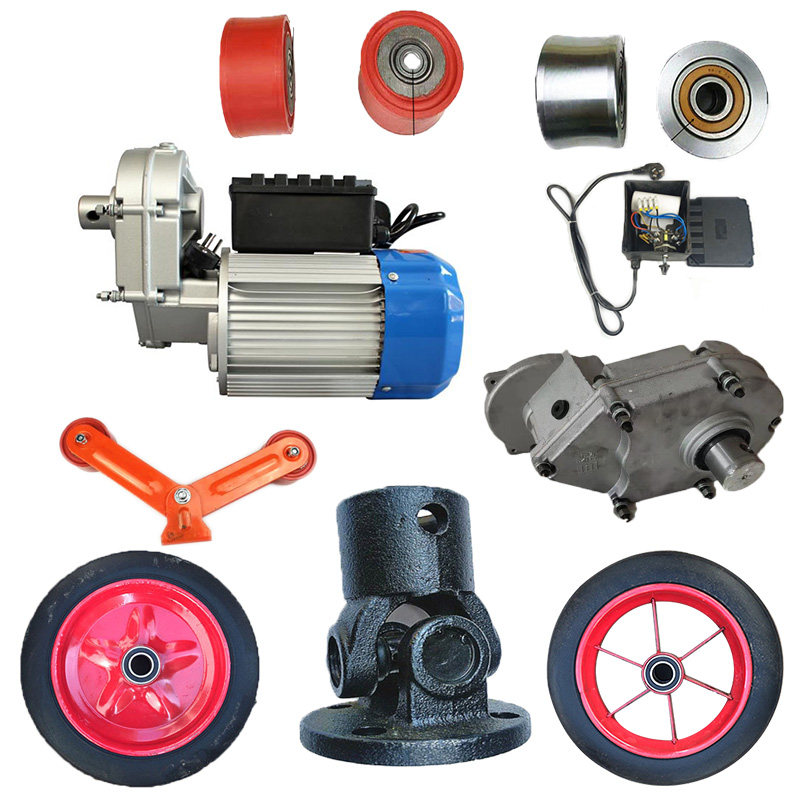 速发新型水架搅拌机配件滚筒支泥拖轮钢轮L行走轮向轴速变箱开