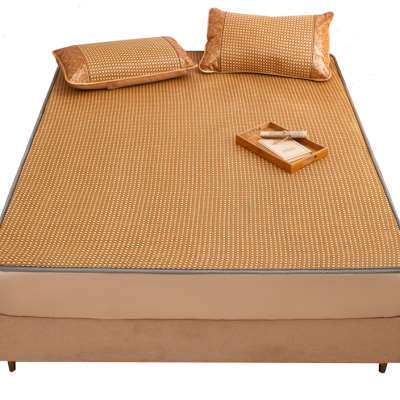 极速冬夏两用凉席藤席双r面单人学生宿舍折叠席子床垫儿童幼儿园