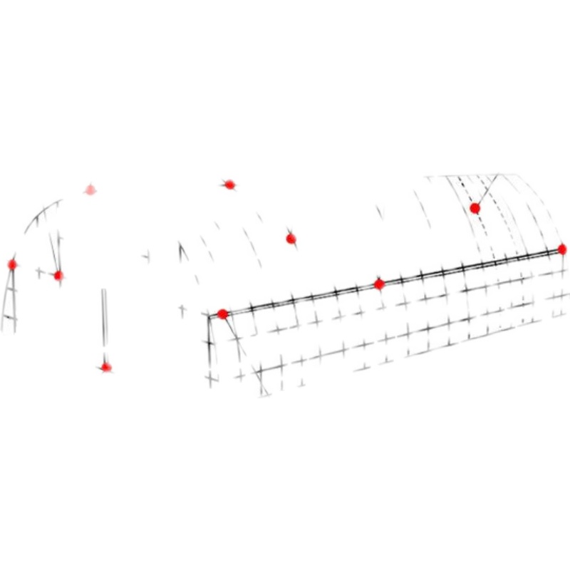 极速养殖大棚骨架钢管牛棚羊圈猪C舍鹅兔养鸡场椭圆管温室蔬菜大