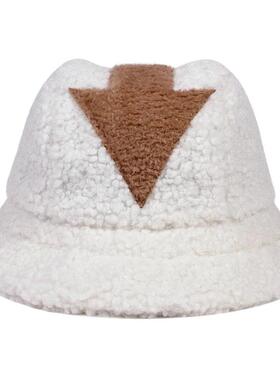 极速Lamb Wool Appa Bucket Haty Winter Warm Fishing Caps Faux