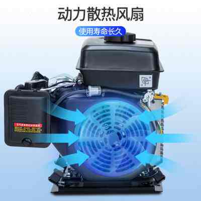 极速电动车增程器j发电机二轮三轮四轿车变频电瓶汽油増程48V60V7