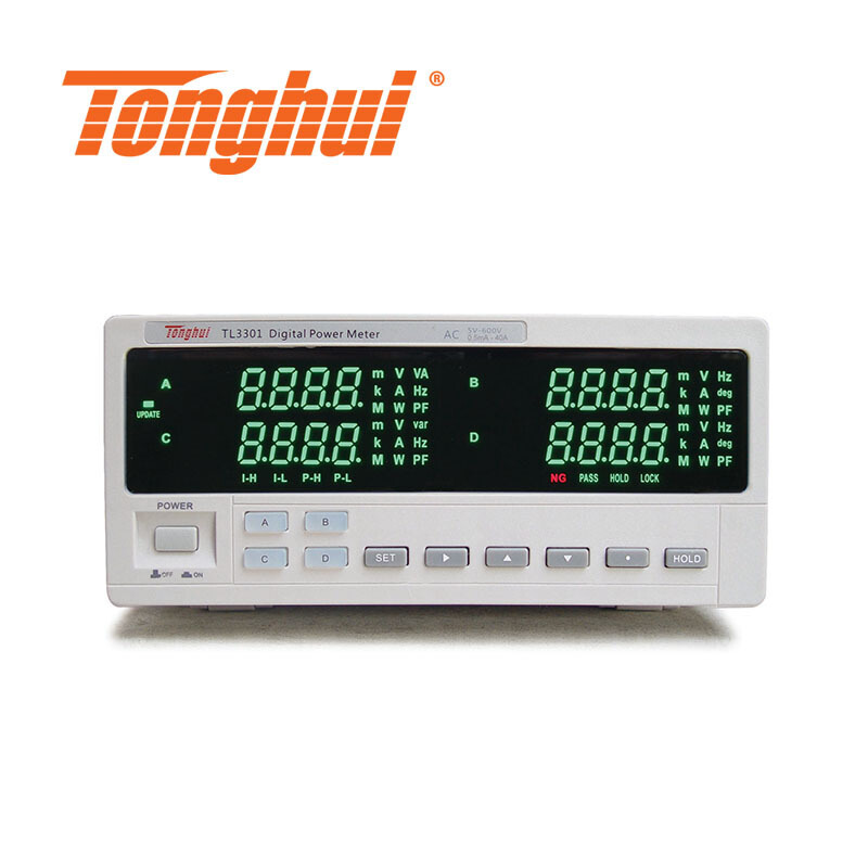 极速。同3惠TL301电参数测量仪测试仪小N电流型 单相数字功率计