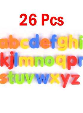 极速26pcs Magnetic Letter Numbers DAlphabet Fridge Magnets C