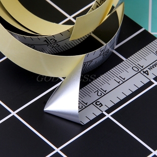 新品151ccm Self Adhesive Metric Measure Tape Vinyl Ruler For