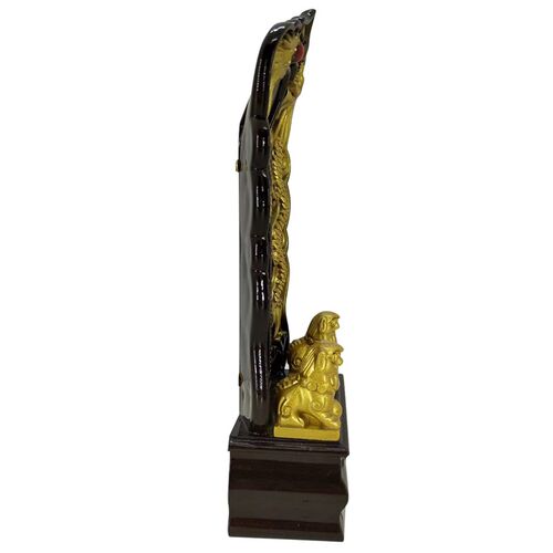 新品福慧佛具禅修法器香炉拜垫佛堂祖先牌K位灵位双龙双狮牌位高2