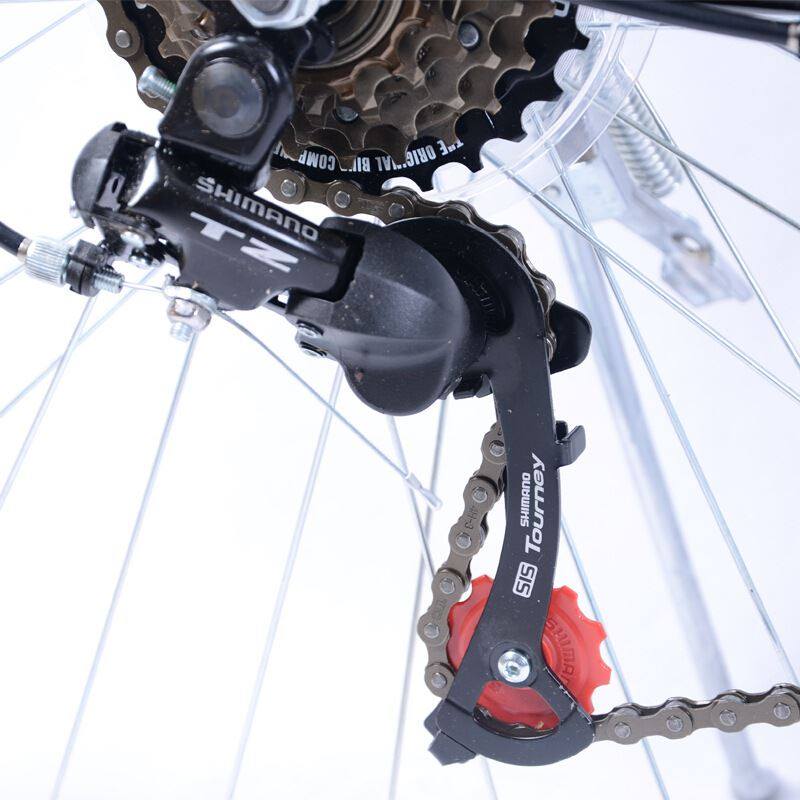 极速双人自行车山地亲子自行车休闲高G碳钢车架变速车情侣双人骑