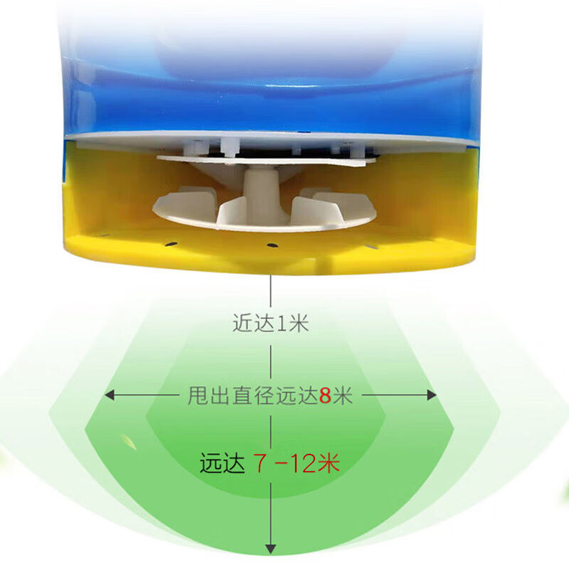 极速农用电动施肥器撒肥机肥料机多功能全自动播种V机投料机施肥
