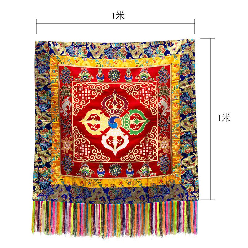 极速禅修用品佛具法m器桌围卧具藏式布艺金刚杵佛堂装饰用品上师