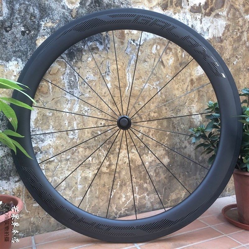 极速公路自行车碳纤维轮组 超轻700C开口 40 50MMM高框72响V刹T70