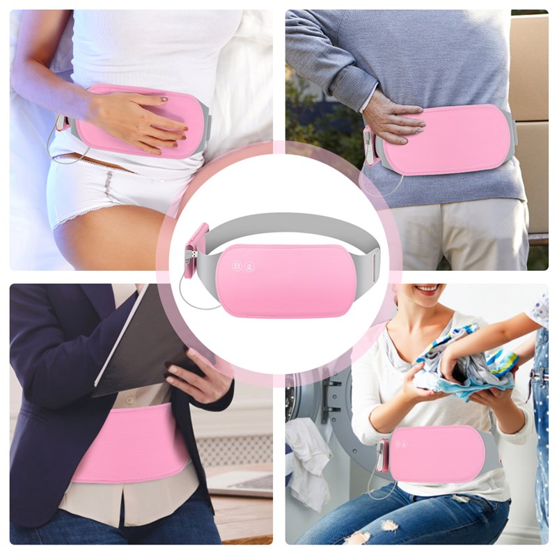 速发Menstrual Heating Pad Warm Palace Hot Waist Belt Relieve