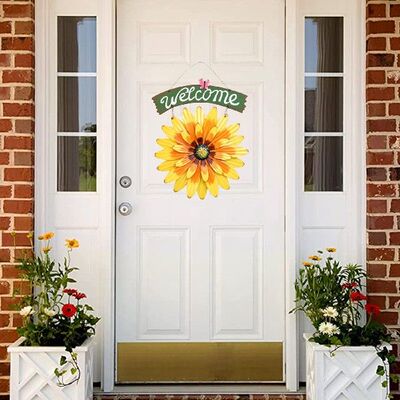 极速New Wrought Iron Wall DecoCration, Gerbera Sun Flower