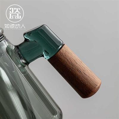 极速如瓷动人玻璃茶杯茶水分离杯子办公室M大容量带盖子过滤泡茶