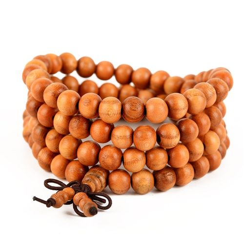 极速桃木手串手链男女款随身v佛珠念珠108颗项链毛衣链汽车挂件档