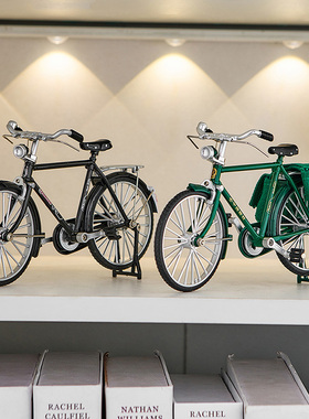 极速二八大杠自行车道具摆件家居客厅H电视柜酒柜布置复古怀旧桌