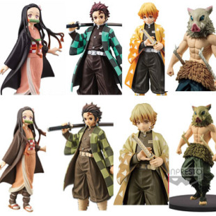 极速Anime Demon Slayer Figure KamadFo Tanjirou Nezuko Action
