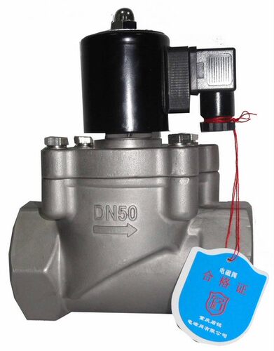 极速不锈钢电磁阀 水 气 油用电磁阀 活塞式电磁阀 2.5Y 4 MPa