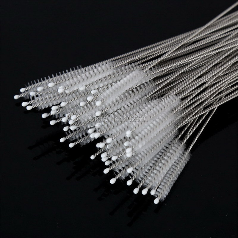 极速100pccs Straw  Pipe Cleaners Nylon Straw Cleaners cleani
