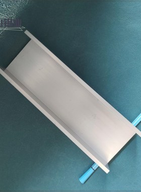 极速U型铝槽80406内宽68铝合金u型槽包边条R玻璃固定u型卡槽