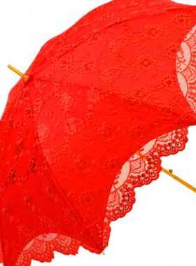 极速结婚新郎黑伞婚庆大红色雨伞简D约大气长柄伞中式复古全自动
