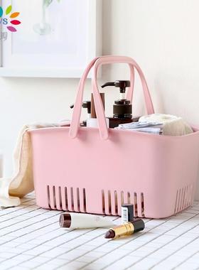 极速澡水学生e沐浴96044篮沥浴子手提底部漏水筐家用收纳洗洗漱壁