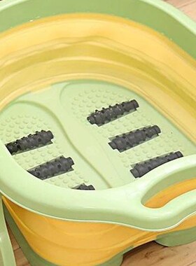 极速Collapsible Plastic Foot SAoaking Tub Bucket Bowl Foot S