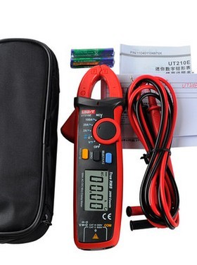 极速。优利德迷你数j字钳形万用电表钳形表电流UT210E210D210A210
