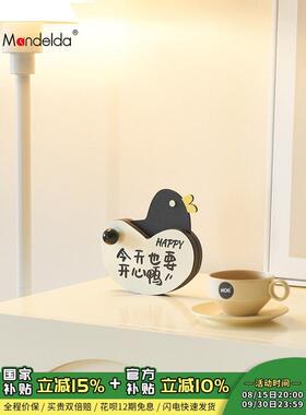 曼德达入口大厅装饰品客厅电视柜装饰可爱的鸭子桌面装饰乔迁礼物