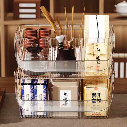 茶具桌面收纳盒家用茶杯茶壶茶叶