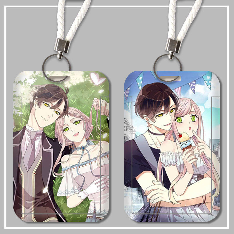 甜美的咬痕卡套学生饭卡校园卡证件类羊城通公交卡挂脖工厂挂牌套