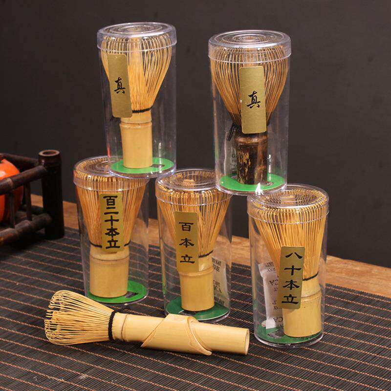 茶筅 金竹淡竹80本立100本立 抹茶拿铁烘焙茶道用宋代点茶抹茶刷