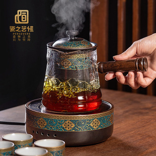 电陶炉煮茶器套装 玻璃煮茶壶 家用烧茶壶小型办公烧水壶