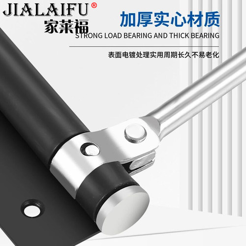 新品家用简易不i锈钢闭门器弹簧免打孔酒店房门自动关门闭合器静