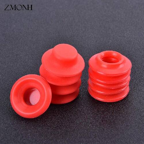 极速10Pcs Silicone Rubber Gaskets Washers MBacks For Cap Swi