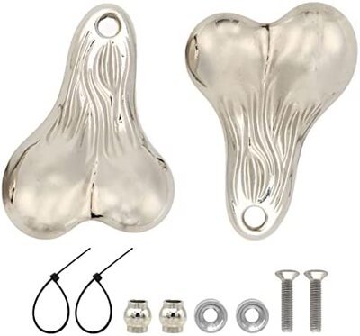 极速Hobbyd Fans 2PCS Hanging Truck Balls Nuts  Zinc Alloy Bu