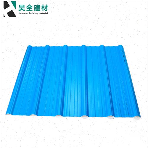 新品PVC塑料瓦石棉铁皮彩v钢瓦雨棚厂房加厚屋面塑胶防腐隔热瓦片图片