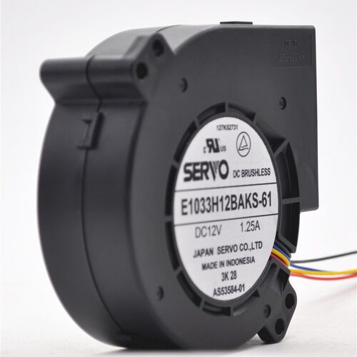 新品SERVO伺服 10cm 1033 鼓风机 EA1033H12BAKS-61 12v 1.25A散