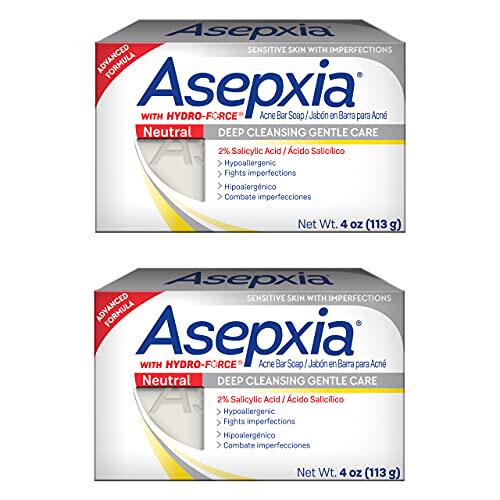 新品ASEPdXIA Cleansing Bar Neutral 4 oz (Pack of 2)