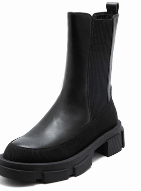 极速INS HOT Womken ankle boots natural leather 22-25CM cowhi